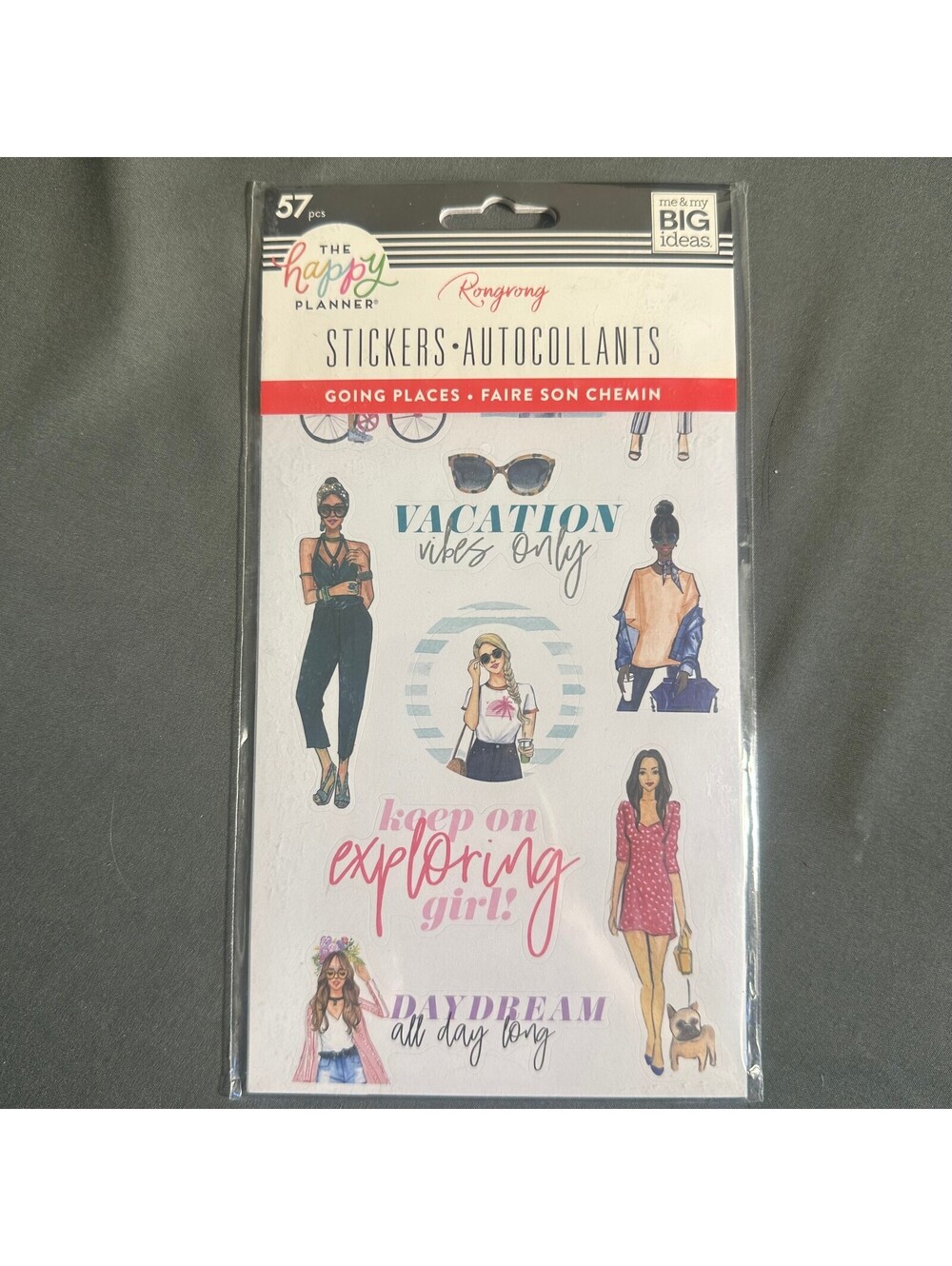 The Happy Planner Going Places 57 Pack Stickers